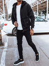 Herren Sweatshirt mit Reißverschluss Farbe Schwarz DSTREET BX5623