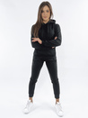 Damen Trainingsanzug DRESSLILY Schwarz AY0129_2