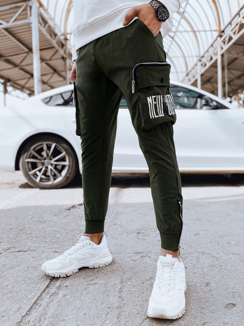 Herren Cargohosen Farbe Grün DSTREET UX4310