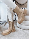 Damenstiefel URBRAN Farbe Beige DSTREET ZY0437