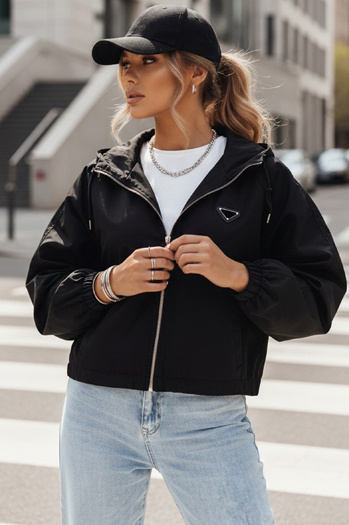 Damen Oversize Jacke CATRAL Farbe Schwarz DSTREET TY4189