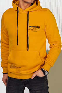 Herren Sweatshirt mit Aufdruck Farbe Gelb DSTREET BX5684