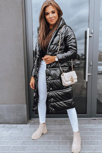 Damen Winterjacke SHANEE PREMIUM Farbe Schwarz DSTREET TY2109