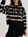 CHLOE Damen Pullover schwarz Dstreet MY1973
