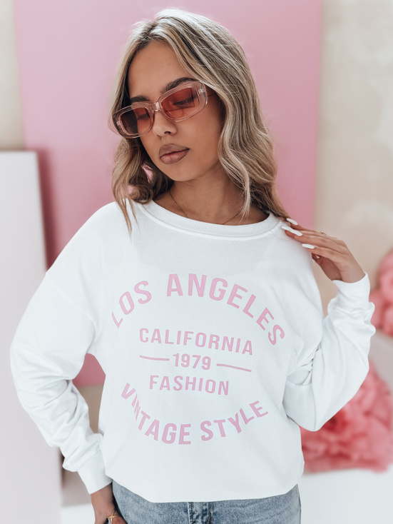 Damen Sweatshirt in Einheitsgröße KALISTYLE weiß Dstreet BY1360