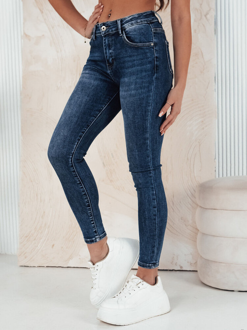 Damen Jeans mit hoher Taille LACOY Farbe Blau DSTREET UY1917