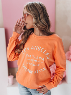 Damen Sweatshirt in Einheitsgröße KALISTYLE orange Dstreet BY1365_1