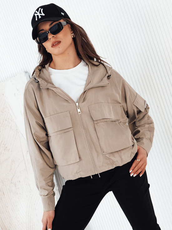 Damen Übergangsjacke BUNOL Farbe Beige DSTREET TY4253