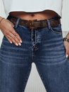 Damen Denim-Hose BUTTONFIT skinny blau Dstreet UY2313