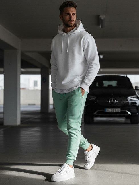 Herren Sporthose Minzegrün Dstreet UX3371