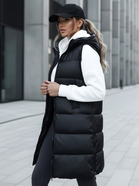 Damen Steppweste FAR AWAY schwarz Dstreet TY3748