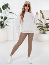 Gewachste beige Leggings für Frauen Dstreet UY2727