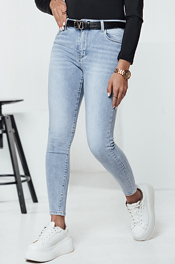 Damen Denim-Hose FITTYCHIC push up blau Dstreet UY2315