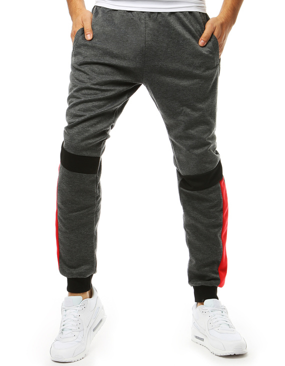 Herren Sporthose Jogger Schwarzgrau UX3543