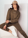 Damen Sweatshirt ohne Kapuze AWIOL Farbe Braun DSTREET BY1273