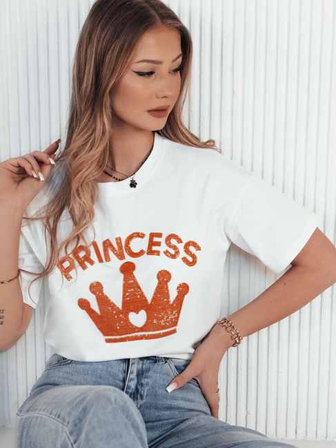 Damen-T-Shirt PRINCY weiß Dstreet RY2392