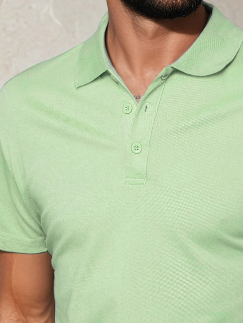 Grünes Herren-Polohemd Dstreet PX0554
