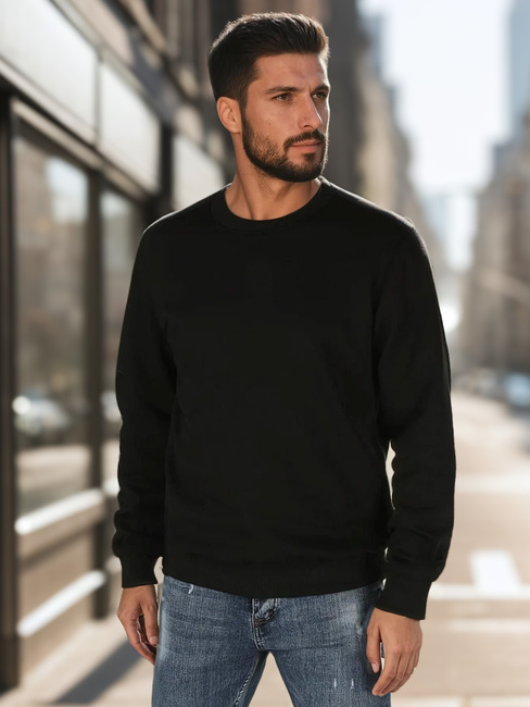 Herren Sweatshirt schwarz Dstreet BX5915