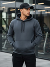 Herren Basic Hoodie dunkelgrau Dstreet BX5863
