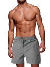 Herren-Badeshorts hellgrau Dstreet SX2459