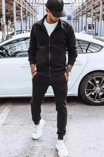 Isolierter Trainingsanzug für Männer schwarz Dstreet AX0607