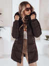 Damen Steppjacke mit Fell braun Dstreet TY5222