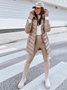 Damen Steppjacke CRYSTAL Farbe Beige DSTREET TY3979