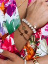 Damenarmband MANDALA Farbe Gold DSTREET LY0100