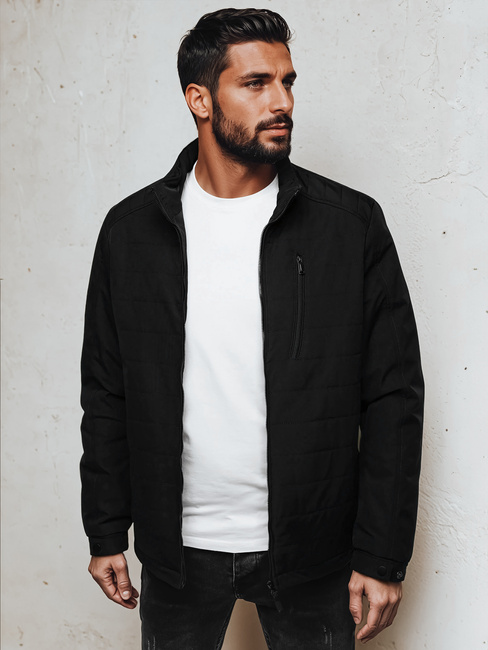 Herren Übergangsjacke schwarz Dstreet TX4986