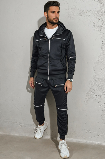 Herren Trainingsanzug schwarz Dstreet AX0812