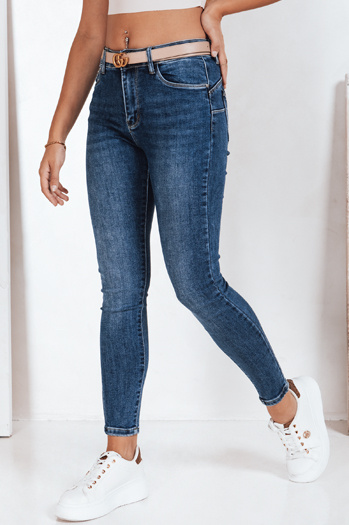 Damen Denim-Hose SLIMZOME blau Dstreet UY2196