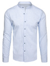 Herren Freizeithemd mit Stehkragen blau Dstreet DX2648