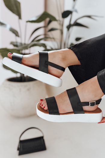 ZENELLA Damen Sandalen schwarz Dstreet ZY0964