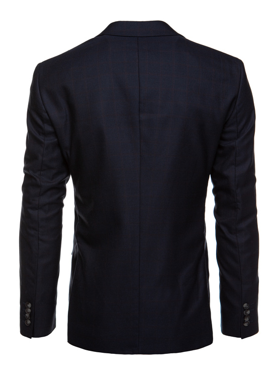 Marineblauer Einreiher Blazer für Männer Dstreet MX0625