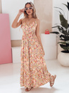 FLORALUSH Maxikleid mit Blumenmuster in Rot und Lila von Dstreet EY2637