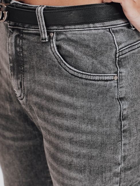 Damen Mom Fit Jeans grau Dstreet UY2751