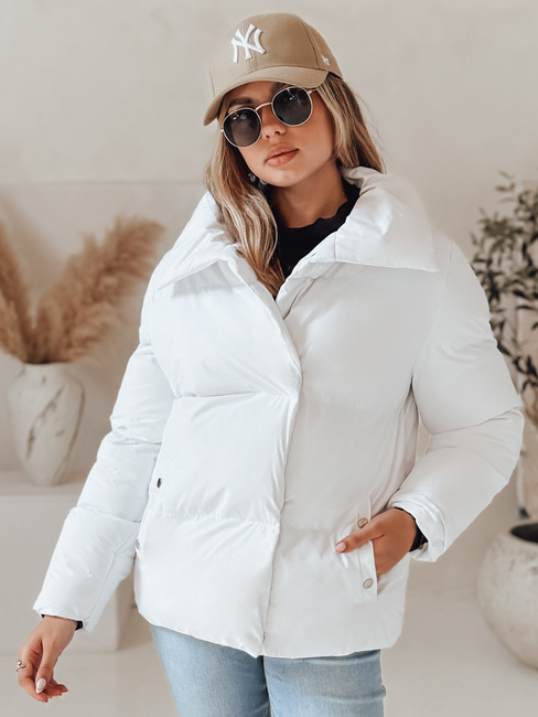 LARO Damen Steppwinterjacke weiß Dstreet TY4956