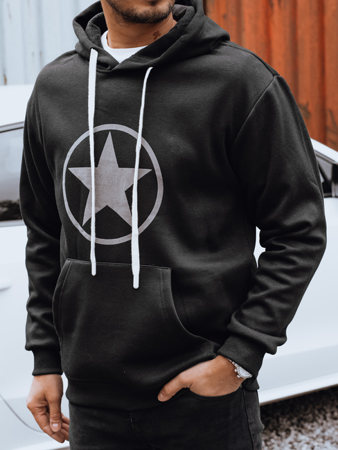 Herren Sweatshirt schwarz Dstreet BX5932