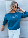 Damen Oversize Sweatshirt INVITE Farbe Blau DSTREET BY1237