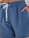 Damen-Shorts HOT VIBE blau Dstreet SY0440