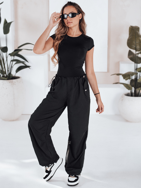 Damen Fallschirmhosen DENWER  Farbe Schwarz DSTREET UY1666 