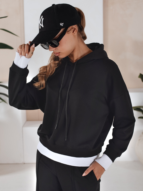 Damen Trainingsanzug Set SANELIS schwarz Dstreet AY0984