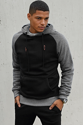 Herren Sweatshirt schwarz Dstreet BX5488