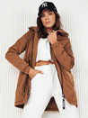 Damen Parka HENRY Farbe Camel DSTREET TY4105