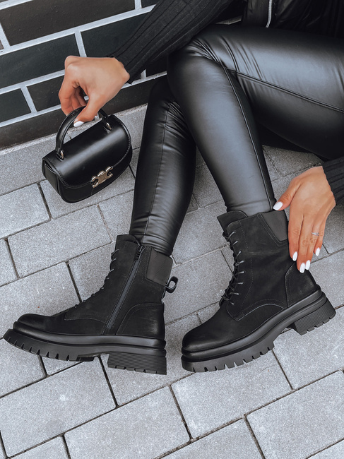 Damenstiefel BASTEL Farbe Schwarz DSTREET ZY0421