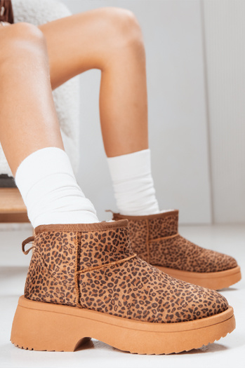 Damen Schneestiefel auf dicker Sohle Panther Dstreet ZY1280