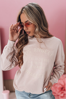 Damen Sweatshirt in Übergröße KALISTYLE puderrosa Dstreet BY1364