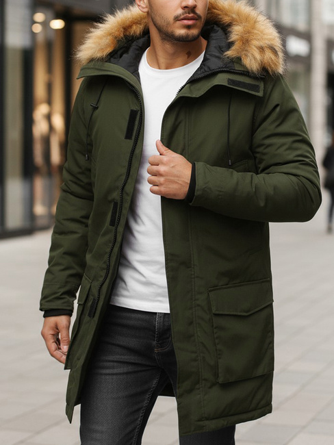 Herren Parkajacke Farbe Grün DSTREET TX2994z
