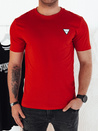 Herren Basic T-Shirt Farbe Rot DSTREET RX5446_2