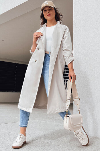 Damen lange Turnschuhe BINCIA hellgrau Dstreet TY4338